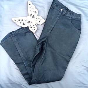 Leather Pants, Black 6